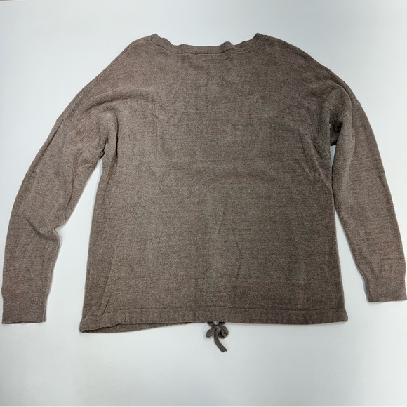 Barefoot Dreams Women’s Slouchy Tie Waist Cozychic Ultra Lite Pullover Size L - Picture 8 of 8